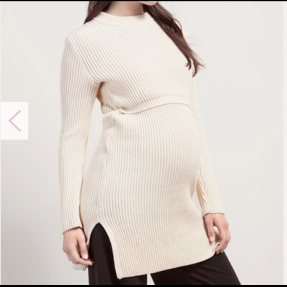 Boob Design Edie Knitted Tunic Maternity and Nursing XL